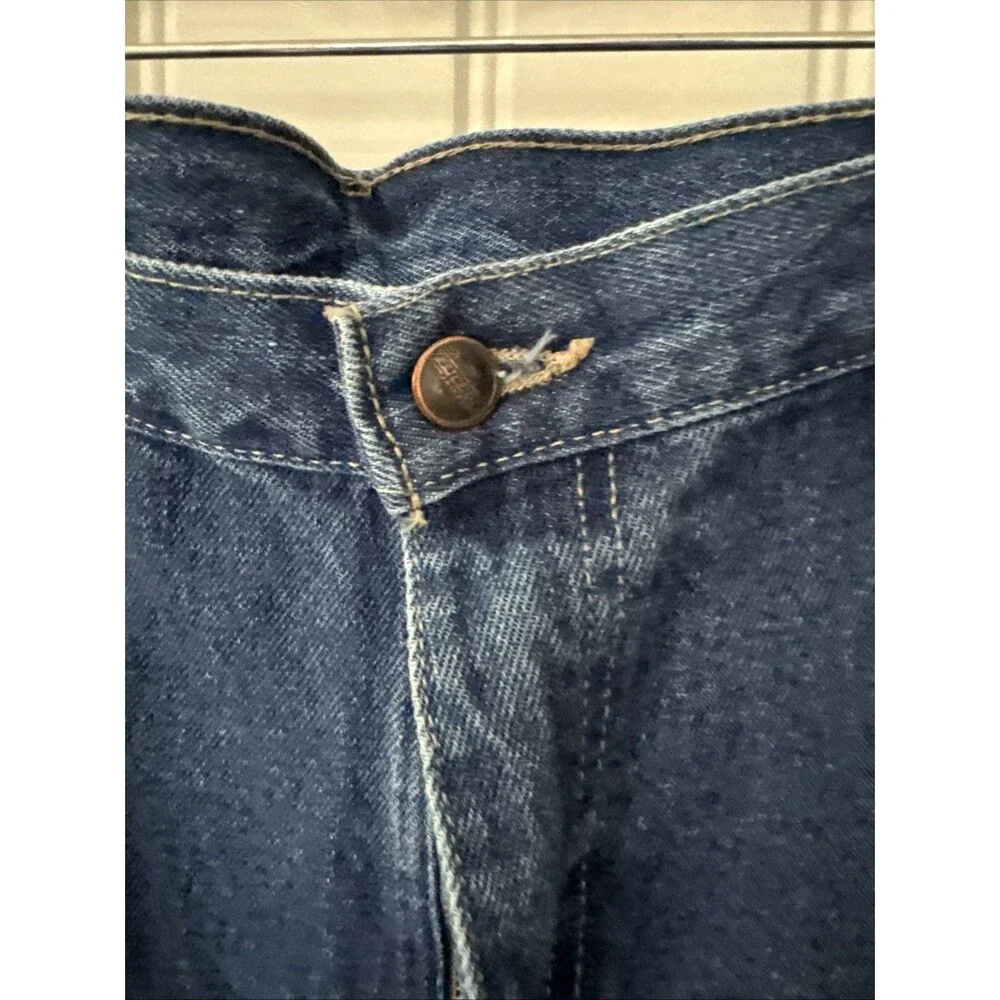 NWT Y2k Dickies blue denim carpenter shorts Men’s size 36 Longer  11” Inseam